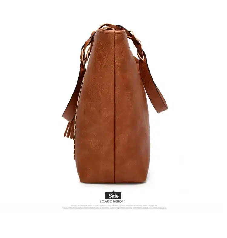 Vintage Tassel Women Shoulder Bag 14