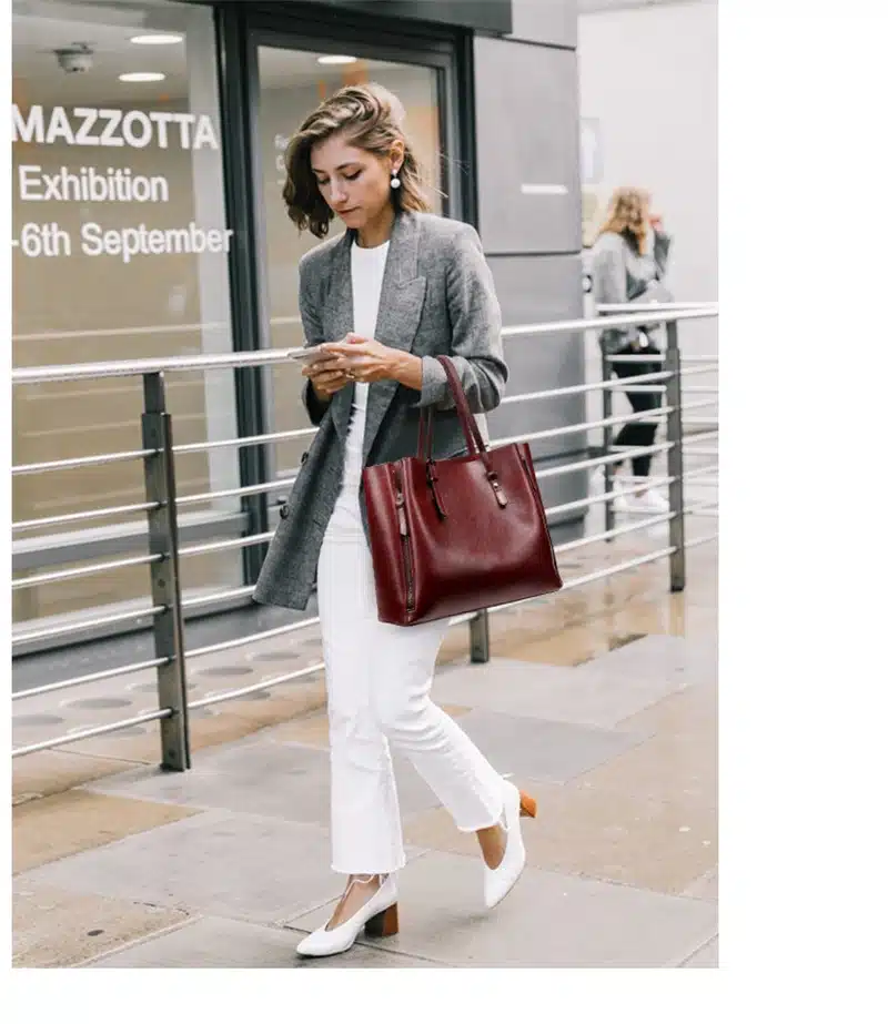 DIDA BEAR New Fashion Luxury Handbag Women Large Tote Bag Female Bucket Shoulder Bags Lady Leather Messenger Bag Shopping Bag 17