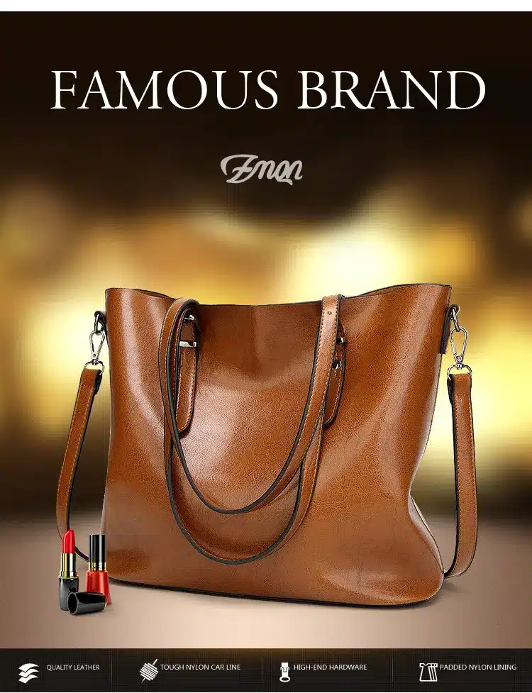 ZMQN Women Bag For Women Big Handbags Famous Brand Oil Wax Leather Retro Vintage Style Crossbody Women Bag Tote Outlet 2018 C814 18
