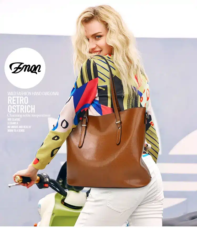 ZMQN Women Bag For Women Big Handbags Famous Brand Oil Wax Leather Retro Vintage Style Crossbody Women Bag Tote Outlet 2018 C814 24