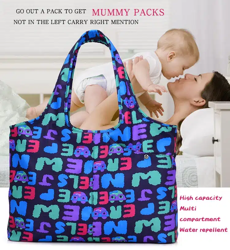 New Women Handbag Casual Large Shoulder Bag Fashion Nylon Big Capacity Tote Purple Bags Waterproof bolsas 1