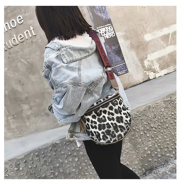 Leopard Print Bucket Woman Bag Pu Leather Crossbody Bags For Women Messenger Bags Female Shoulder Handbag Crossbody Bags Women 15