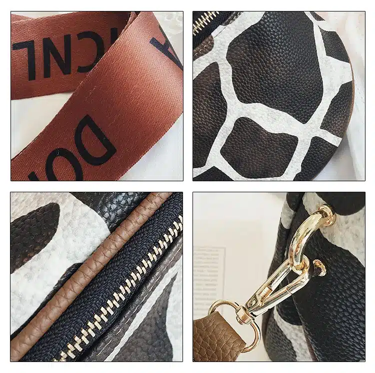 Leopard Print Bucket Woman Bag Pu Leather Crossbody Bags For Women Messenger Bags Female Shoulder Handbag Crossbody Bags Women 22