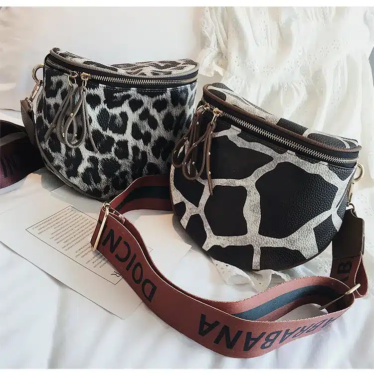 Leopard Print Bucket Woman Bag Pu Leather Crossbody Bags For Women Messenger Bags Female Shoulder Handbag Crossbody Bags Women 24