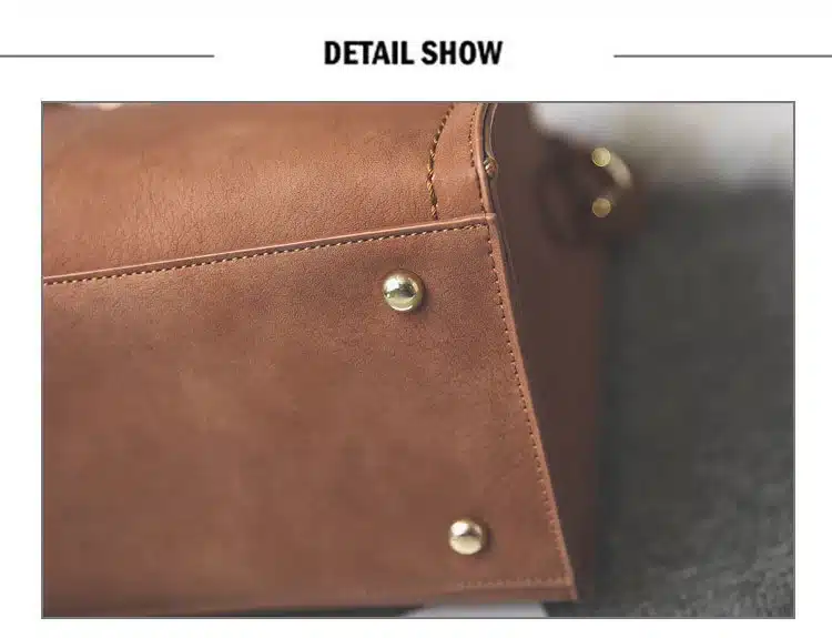 Hot sale handbag women casual tote bag female large shoulder messenger bags high quality PU leather handbag with fur ball bolsa 4