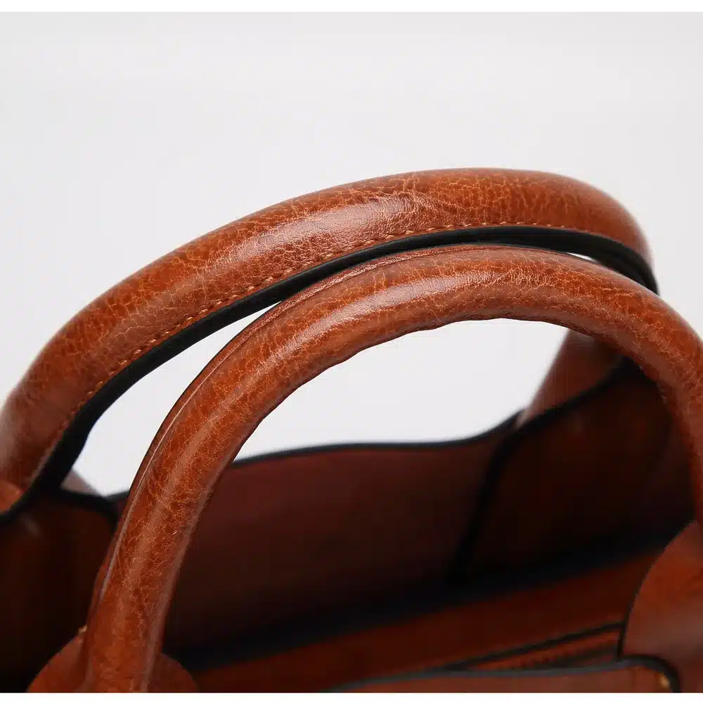 DIINOVIVO Women Leather Bags Famous Brands Handbag Casual Female Bag Trunk Tote Ladies Shoulder Bag Large Messenger Bag WHDV0012 11