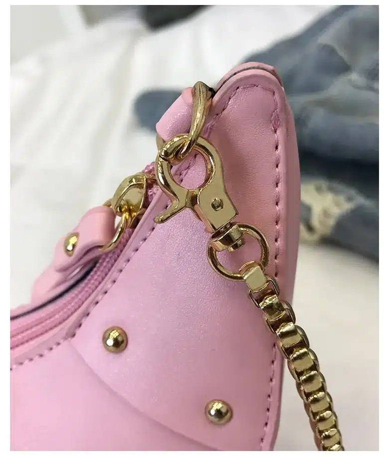DUSUN Rivet Personality Dinosaur Design Fashion Leather Crossbody Mini Messenger Bag Women Chain Purse Female Shoulder Bag Gift 19