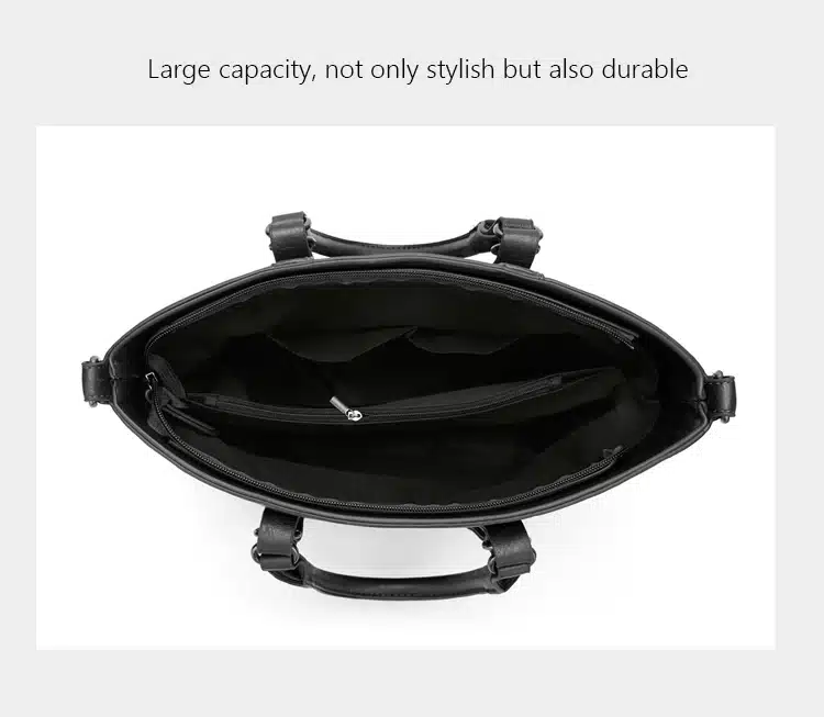 Retro larger capacity PU leather wome shoulder bag 22