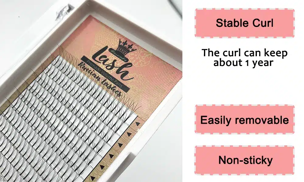MAS Lashes 16 Lines Premade Volume Fans 3d/4d/5d/6d Lash Russian Volume Eyelash Extensions Pre made Lash Extension Faux Mink 5