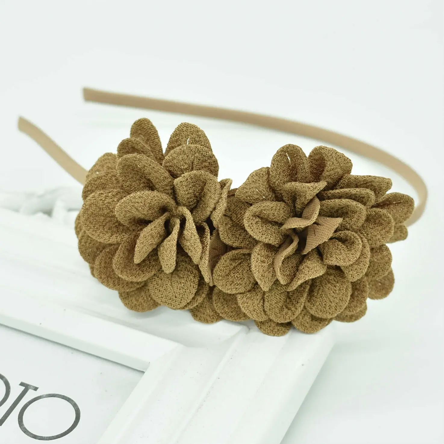 2018 New popular Children's Two flower headband headdress girls multicolor hair accessories flower hair band Female pop gift 8