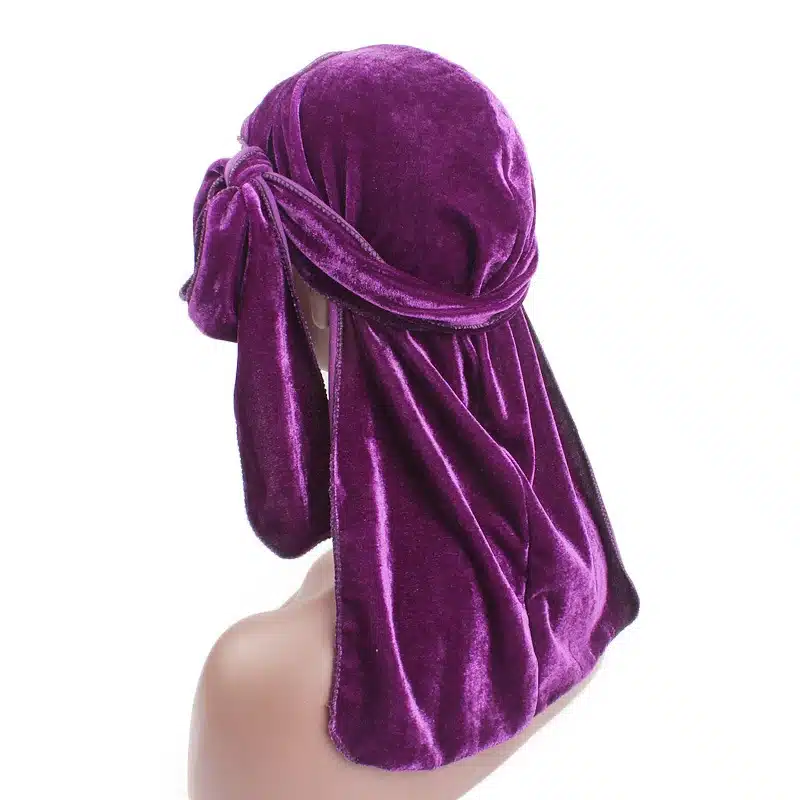 Unisex Men Women Breathable Bandana Hat velvet Durag do doo du rag long tail headwrap chemo cap Biker Pirate Hair Accessories 52