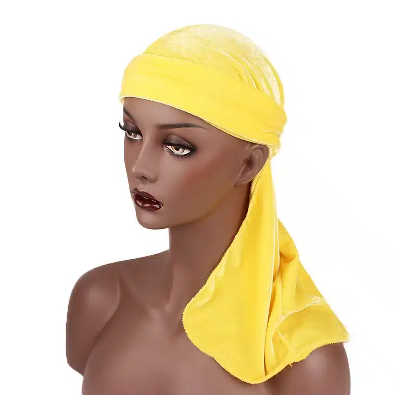 Unisex Men Women Breathable Bandana Hat velvet Durag do doo du rag long tail headwrap chemo cap Biker Pirate Hair Accessories 66
