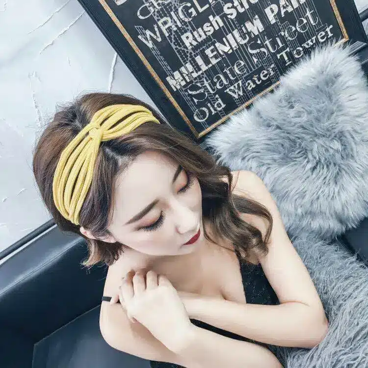 Summer Korean Fashion Wide Hairband Scrunchy Women Girls Hair Head Hoop Bands Accessories For Women Headdress Hairbands Headwear 12
