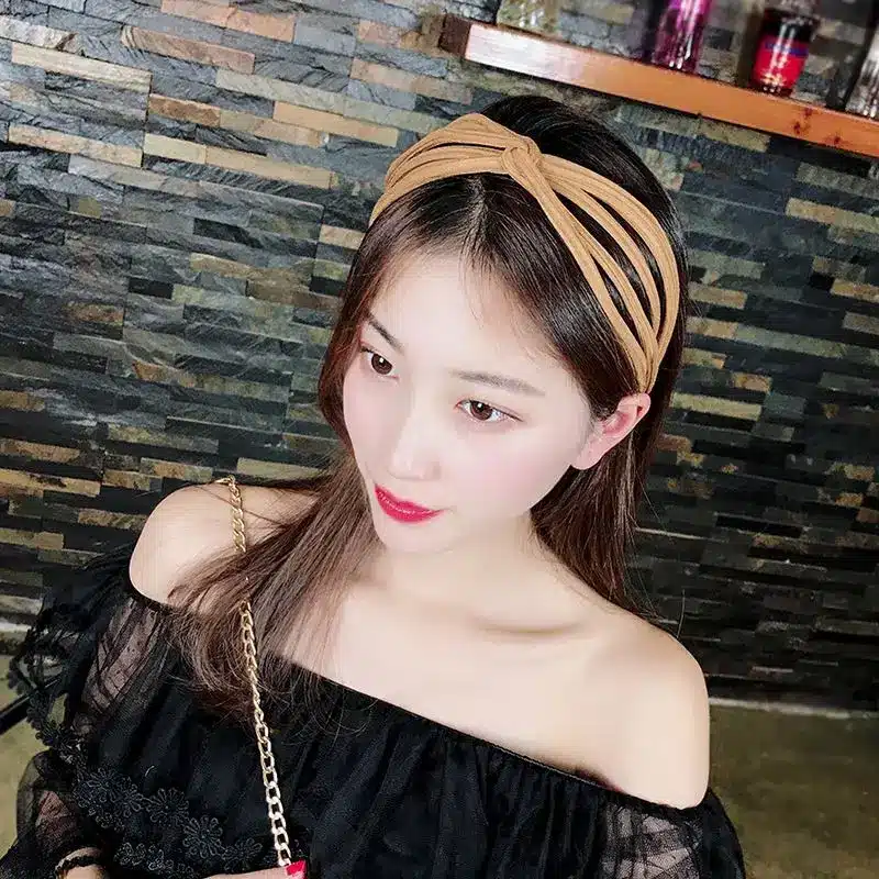 Summer Korean Fashion Wide Hairband Scrunchy Women Girls Hair Head Hoop Bands Accessories For Women Headdress Hairbands Headwear 17