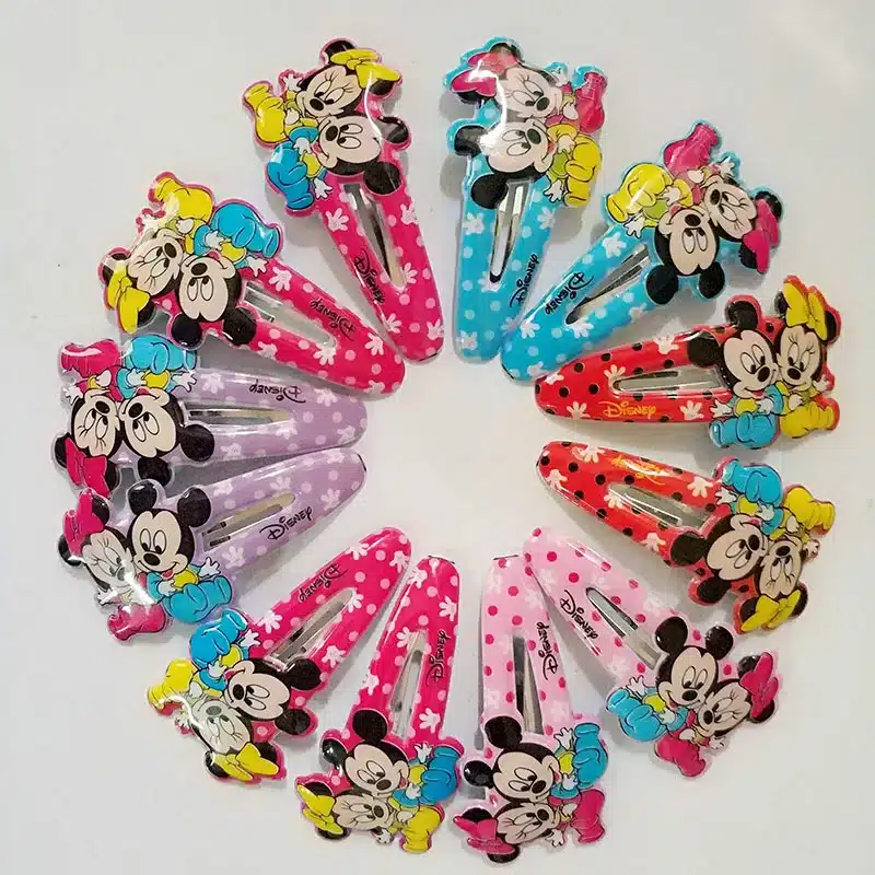 12pc Hair Accessories Cartoon Set Basic Rubber Band Children Cartoon hairpin Kids Elastic Hair Band Girls Hair Clip Pin Headband 13