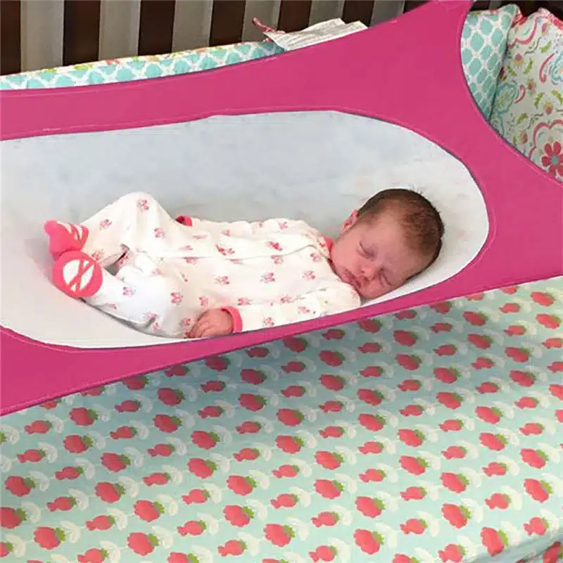 New Baby Infant Hammock Home Outdoor Detachable Portable Comfortable Bed Kit Camping Baby Hanging Sleeping Bed 3