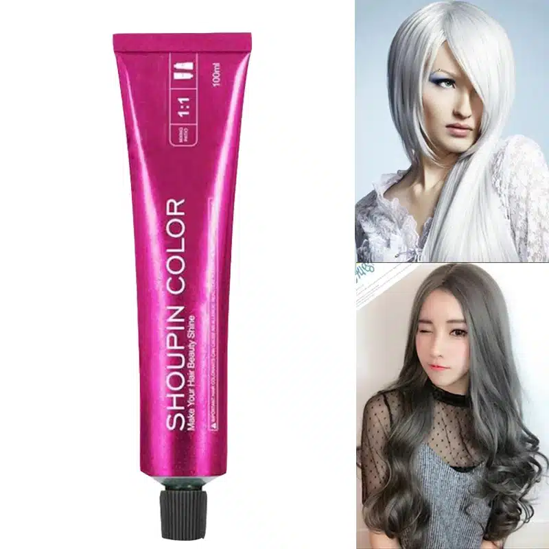 Professional Permanent Super Hair Dye Wax Hair Color Cream Non-toxic DIY Hair Styling Coloring Molding Paste Red Blue Gray 100ml 30