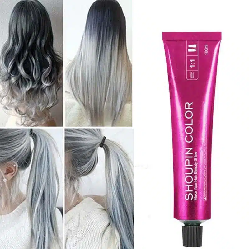 Professional Permanent Super Hair Dye Wax Hair Color Cream Non-toxic DIY Hair Styling Coloring Molding Paste Red Blue Gray 100ml 31