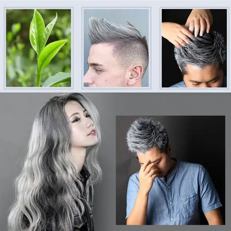 Professional Dynamic Modeling Hair Wax Makeup 5 Colors Hair Dye Wax Hair Color One-time Molding Paste Color Hair Wax New 2018 17