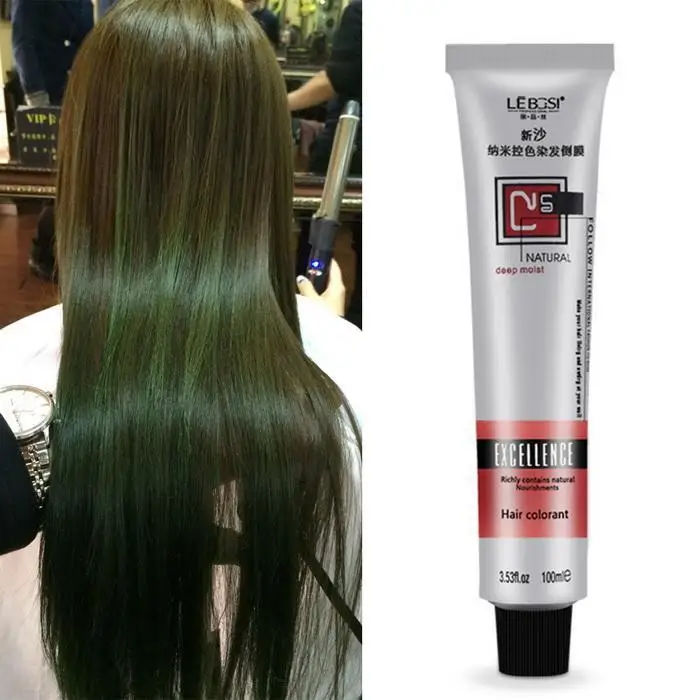 7 Colors Cream Dye Color Hair 100ml Hair DIY Permanent Long Lasting Bright Professional Salon Hair Color Cream 12