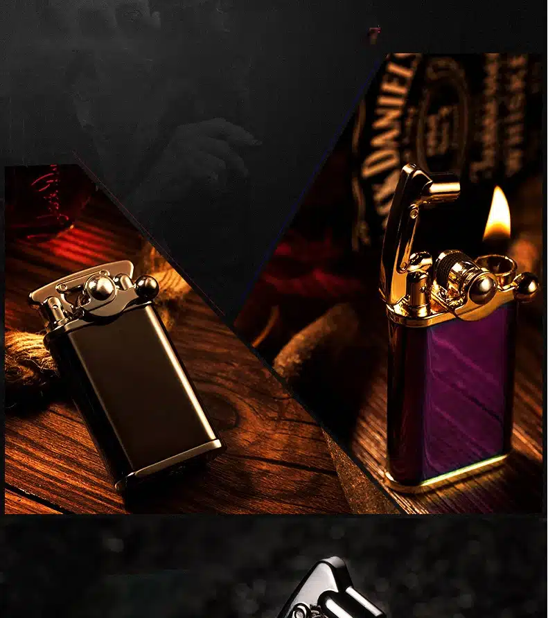 Chief Lighter Gasoline Kerosene Flint Petrol Vintage Cigarette Lighter Oil Petrol Refillable 9