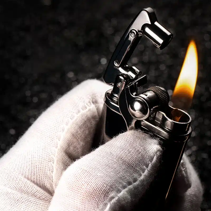 Chief Lighter Gasoline Kerosene Flint Petrol Vintage Cigarette Lighter Oil Petrol Refillable 11