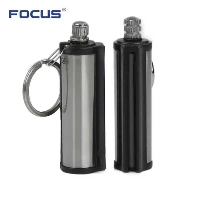 1/2/5pcs Permanent Matches Striker No Fuel Outdoor Survival Tools Kerosene Oil Cigarette Lighter with Key Chain Christmas Gift 11