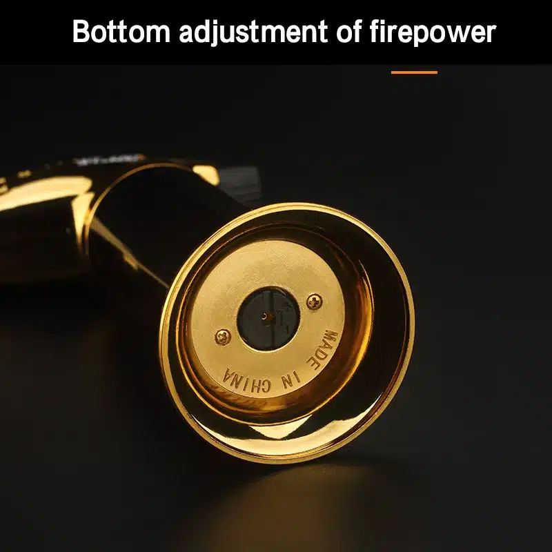 Torch Turbo Lighter 2018 New Spray Gun Jet Butane Cigar Lighter Gas Cigarette 1300 C Windproof Lighter No Gas 13