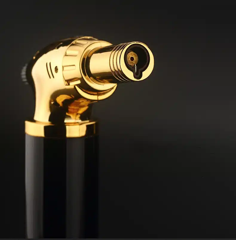 Torch Turbo Lighter 2018 New Spray Gun Jet Butane Cigar Lighter Gas Cigarette 1300 C Windproof Lighter No Gas 14