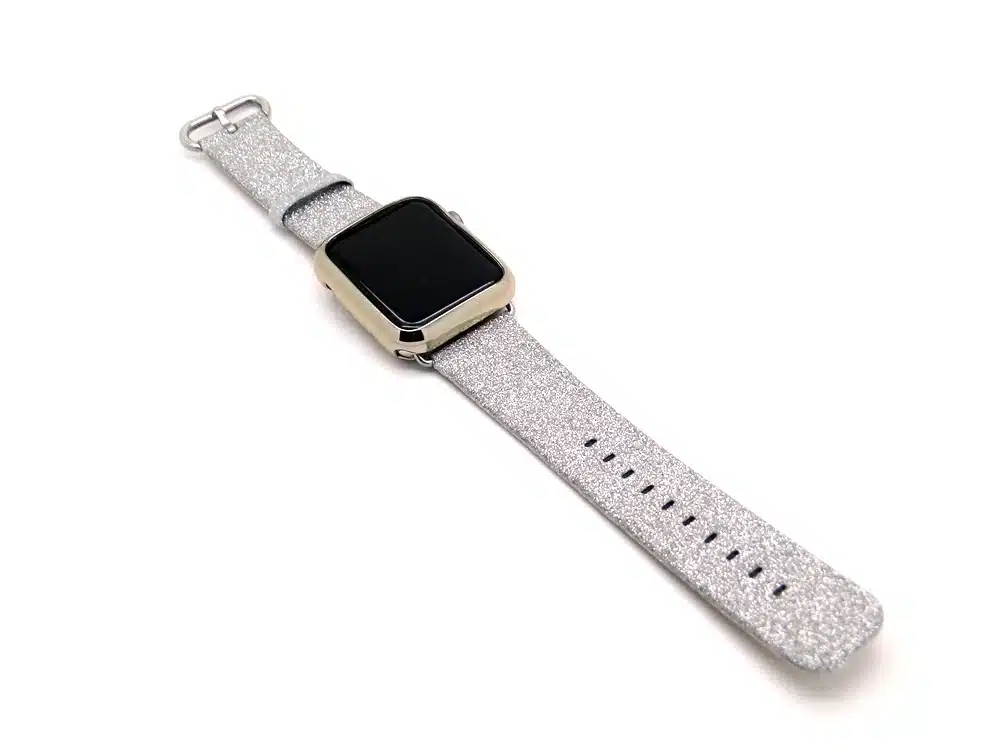 Leopard Rainbow Bling Glitter Leather Band for Apple Watch Series 1 2 3 Strap 42mm 38mm Bracelet for iWatch Wristband 11