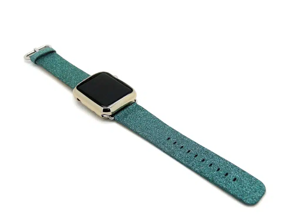 Leopard Rainbow Bling Glitter Leather Band for Apple Watch Series 1 2 3 Strap 42mm 38mm Bracelet for iWatch Wristband 16
