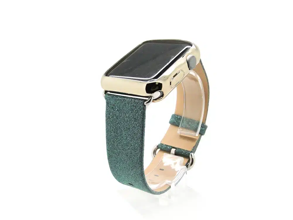 Leopard Rainbow Bling Glitter Leather Band for Apple Watch Series 1 2 3 Strap 42mm 38mm Bracelet for iWatch Wristband 17