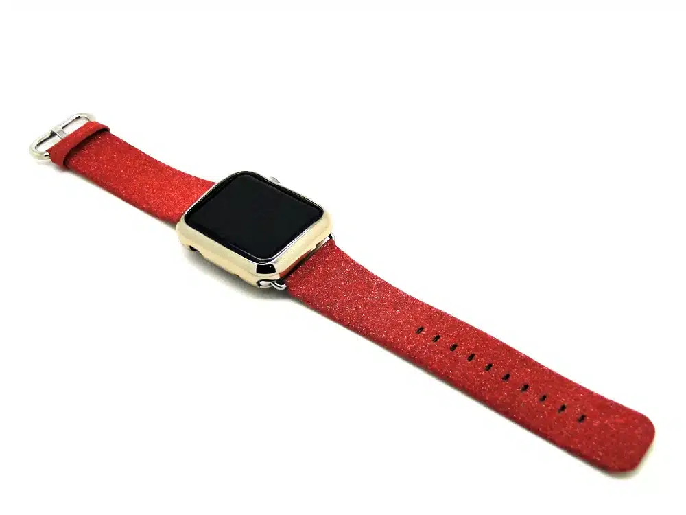 Leopard Rainbow Bling Glitter Leather Band for Apple Watch Series 1 2 3 Strap 42mm 38mm Bracelet for iWatch Wristband 21