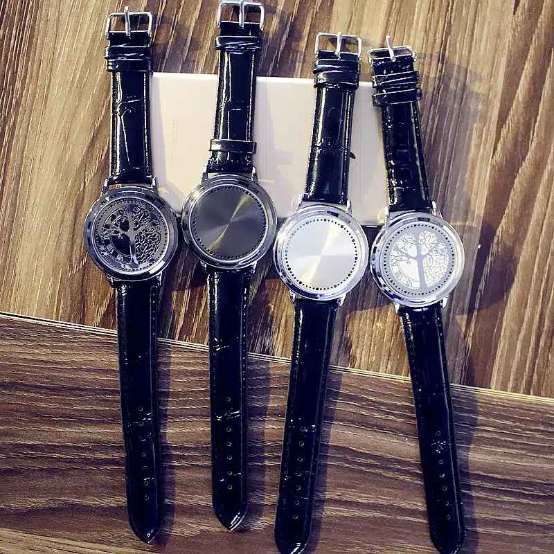 2018 New Casual Fashion Elegant Lady Quartz Bracelet Women Wristwatch LED Jewel Lucky Clover Stainless Steel Case Montre Femme 28