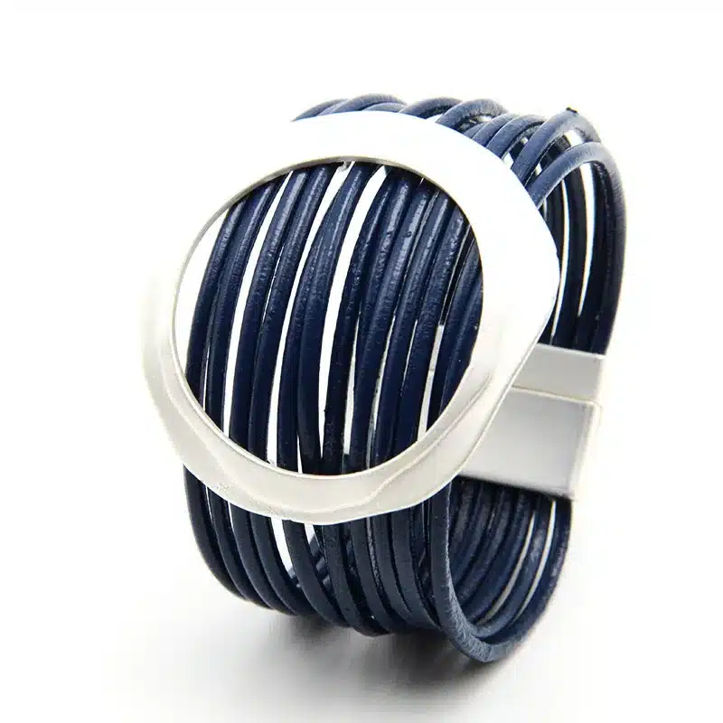 ZG Bracelets Multi-layer Winding Wrap Leather Bracelet Fashion Women Hand Jewelry Summer Accessories for Female in Black color 33