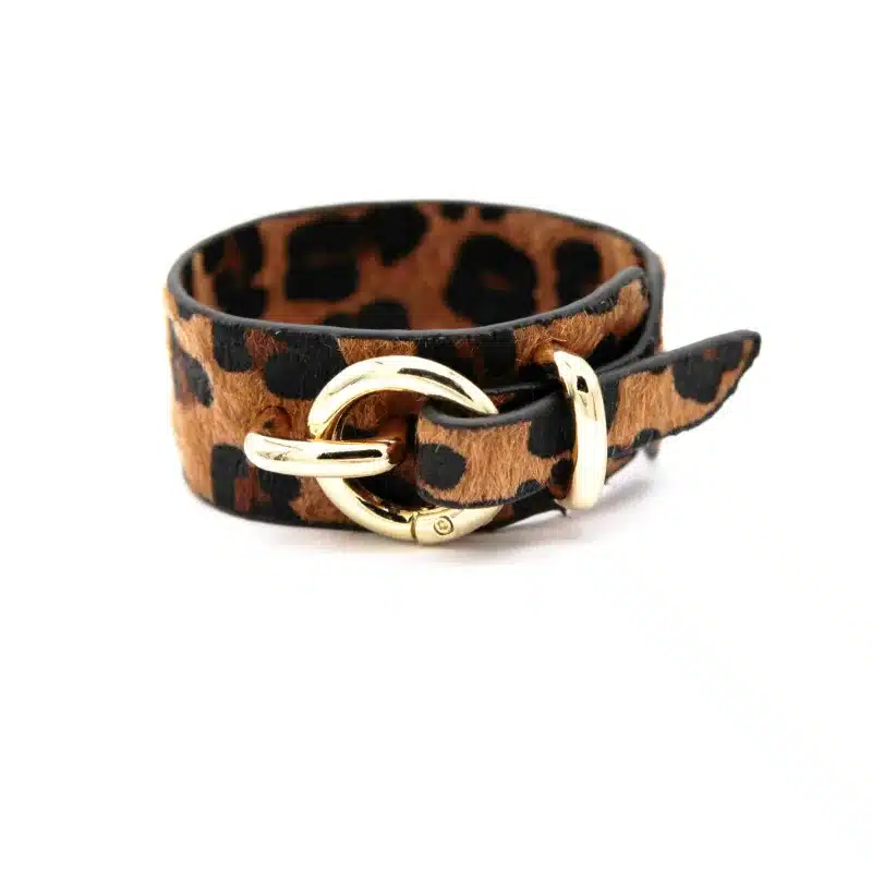 Fashion Punk Leather Bracelet For Women Wristband Charm Cuff Bracelets Leopard Print Bangles Ladies Bangle Bijoux Jewelry 10