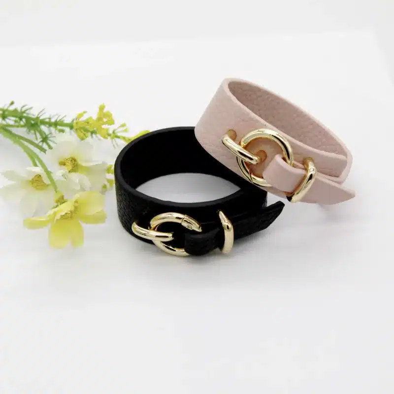 Fashion Punk Leather Bracelet For Women Wristband Charm Cuff Bracelets Leopard Print Bangles Ladies Bangle Bijoux Jewelry 16