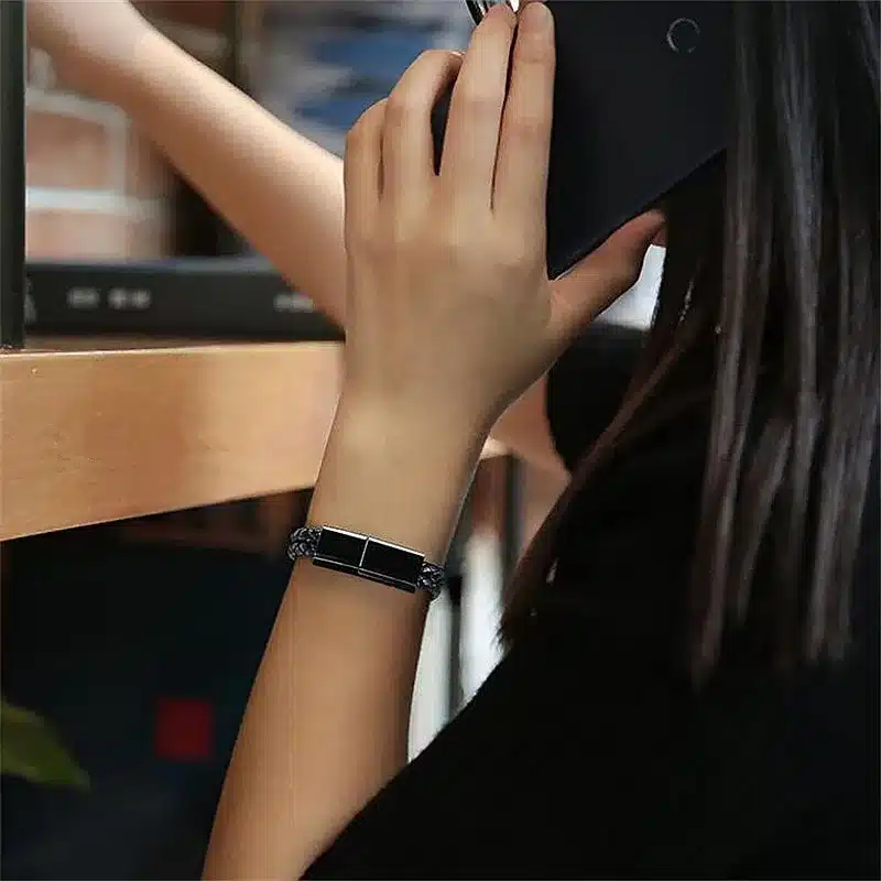 Hot Real Leather Mini Micro USB Bracelet Charger Data Charging Cable Sync Cord For iPhone 6 6s 7Plus Android Type-C Phone Cable 18