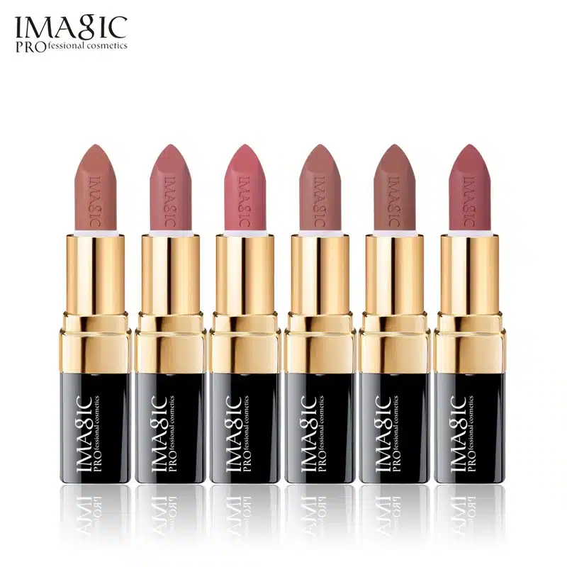 IMAGIC Lipstick Moisturizer Lips Smooth Lip Stick Long Lasting Charming Lip Lipstick Cosmetic Beauty Makeup 12 Colors 20