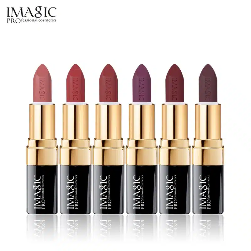 IMAGIC Lipstick Moisturizer Lips Smooth Lip Stick Long Lasting Charming Lip Lipstick Cosmetic Beauty Makeup 12 Colors 21