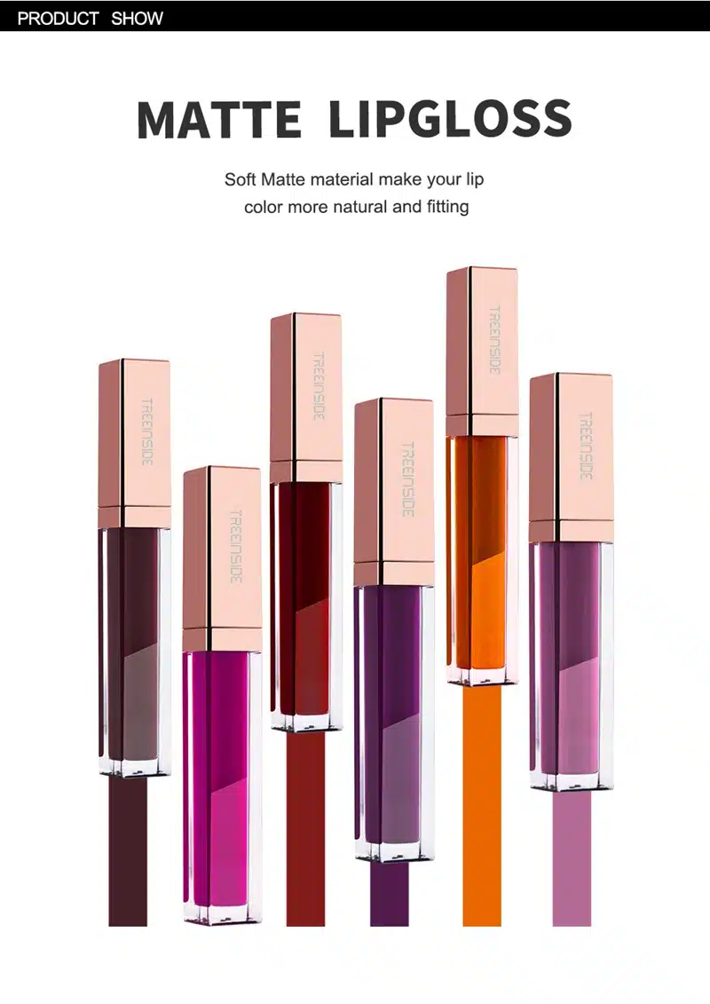 24 Color Make Up Liquid Lipstick Waterproof Mate Red Lip Long Lasting Ultra Matte Lip Gloss Black Blue Nude Lipstick 3