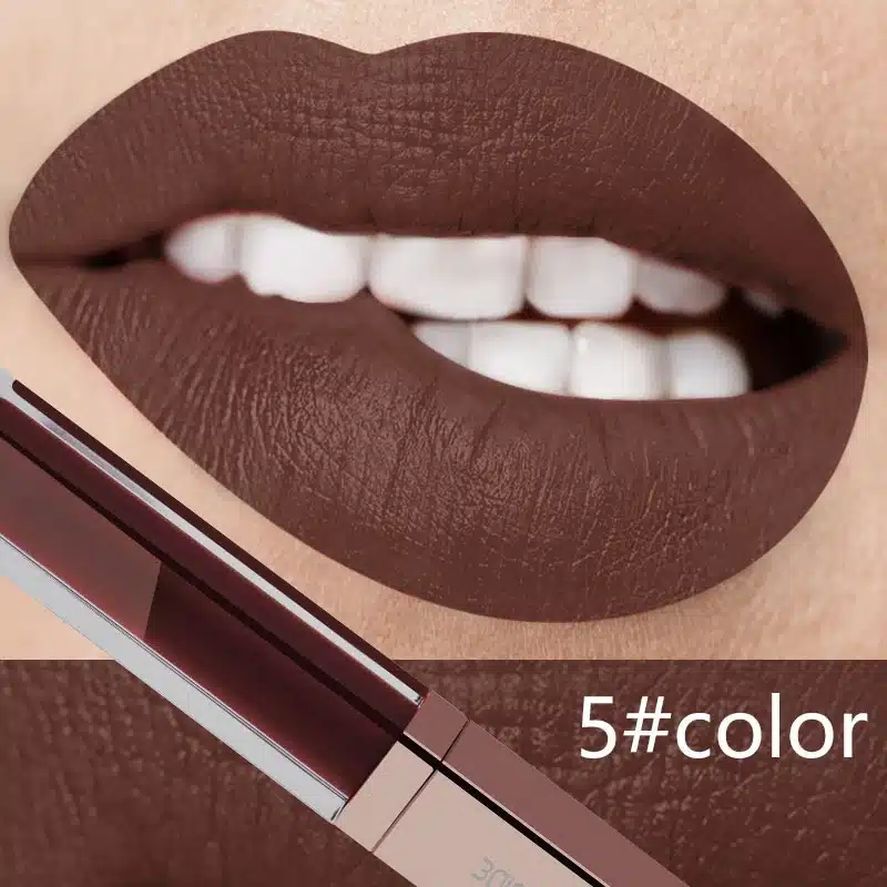 24 Color Make Up Liquid Lipstick Waterproof Mate Red Lip Long Lasting Ultra Matte Lip Gloss Black Blue Nude Lipstick 8
