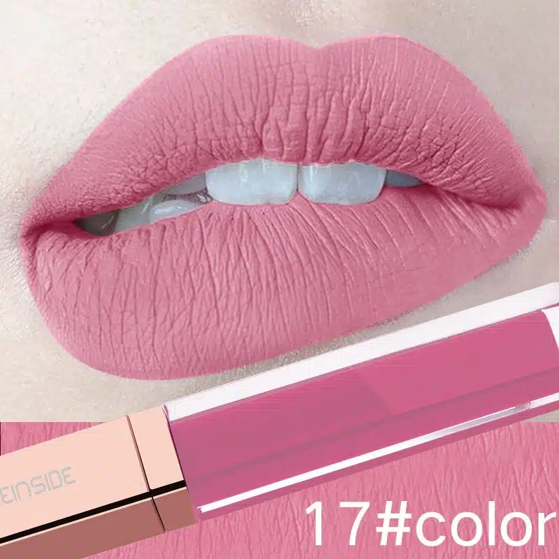 24 Color Make Up Liquid Lipstick Waterproof Mate Red Lip Long Lasting Ultra Matte Lip Gloss Black Blue Nude Lipstick 20