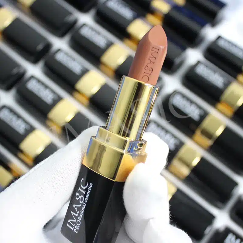 IMAGIC new 12 color lip makeup cream lipstick waterproof lasting light color sexy red lipstick beauty matte eyeliner lipstick 26