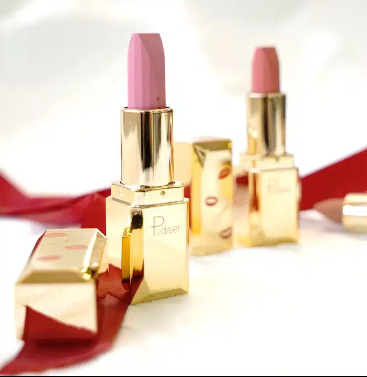 Pudaier Matte Lipstick Waterproof Lip Makeup 26Colors Long Lasting Moisturizer Lip Tint Black Pigment Sexy rouge a levre mat 29