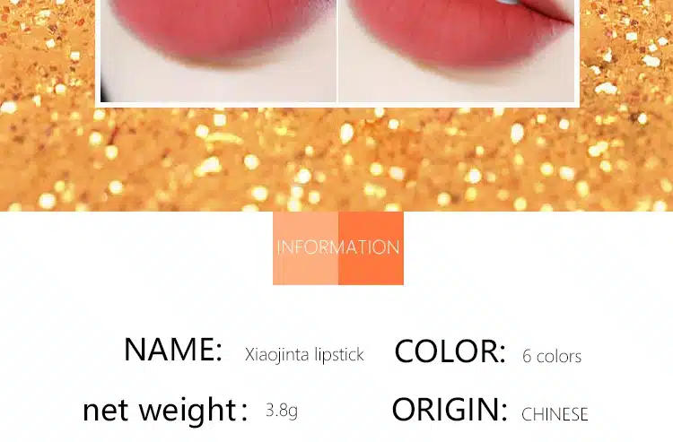 NOVO 2018 Brand matte lipstick Makeup Velvet 6colors Korean Style lip balm Nourishing long lasting Waterproof Smooth Lipstick 4