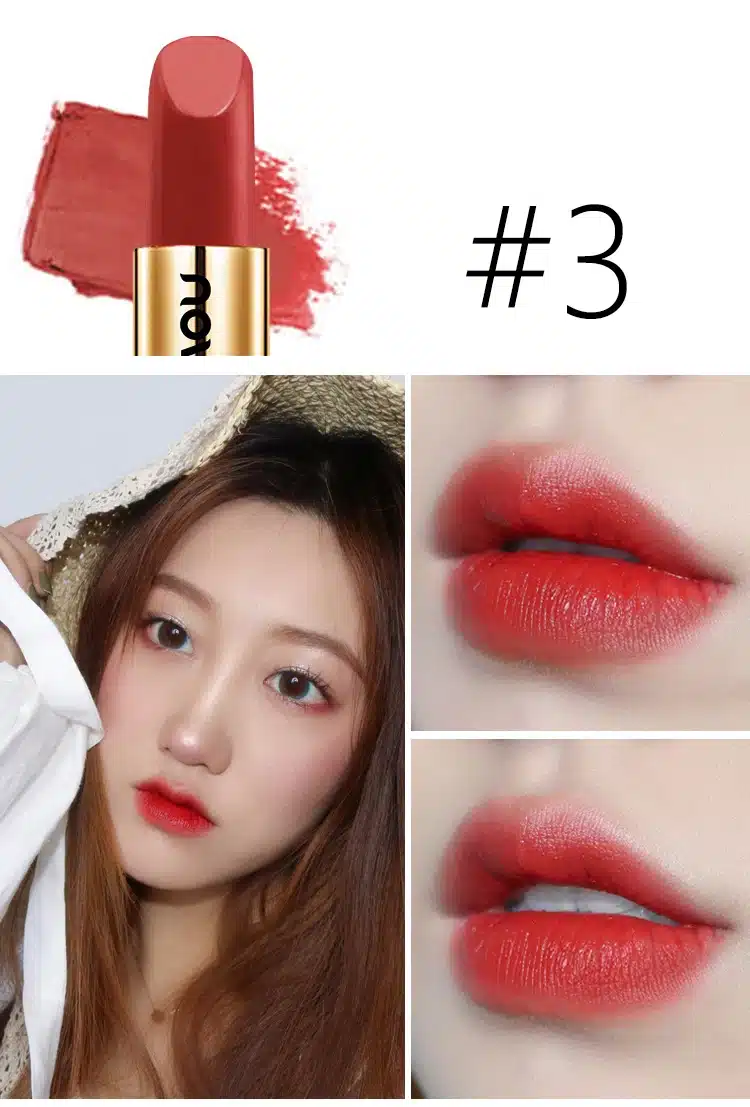 NOVO 2018 Brand matte lipstick Makeup Velvet 6colors Korean Style lip balm Nourishing long lasting Waterproof Smooth Lipstick 10