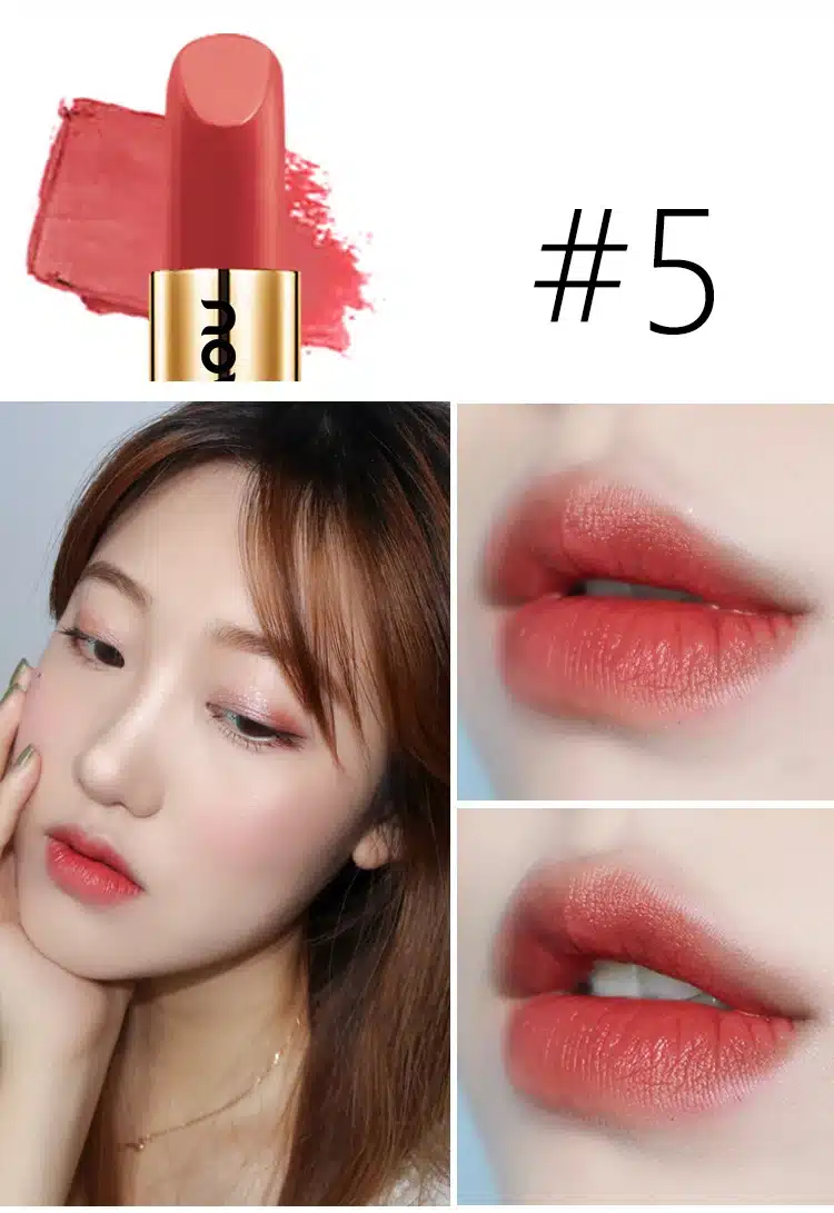 NOVO 2018 Brand matte lipstick Makeup Velvet 6colors Korean Style lip balm Nourishing long lasting Waterproof Smooth Lipstick 12