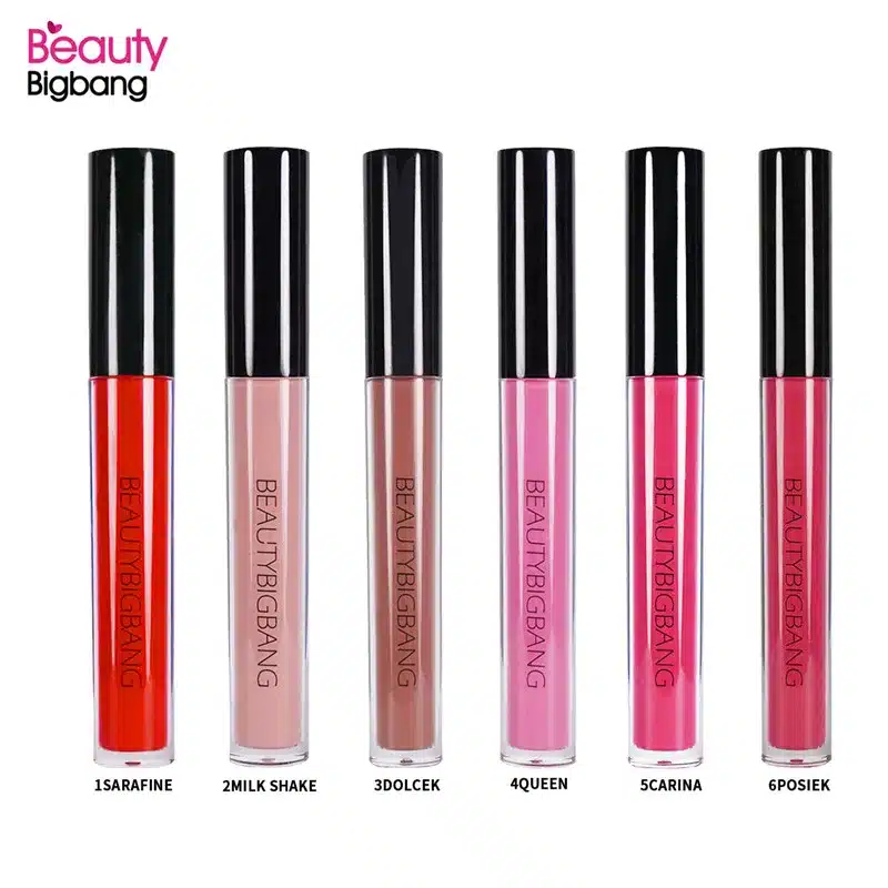 BeautyBigBang Matte Liquid Lipstick Moisturizer Smooth Lip Stick Long Lasting Lip Gloss Cosmetic Fashion Makeup Lipstick 14