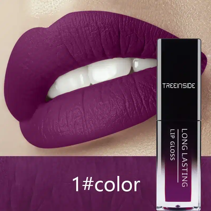 24 Color Liquid Lipstick Waterproof Makeup Long Lasting Mate Make Up Nude Lip Gloss Red Purple Blue Black Ultra Matte Lipstick 7